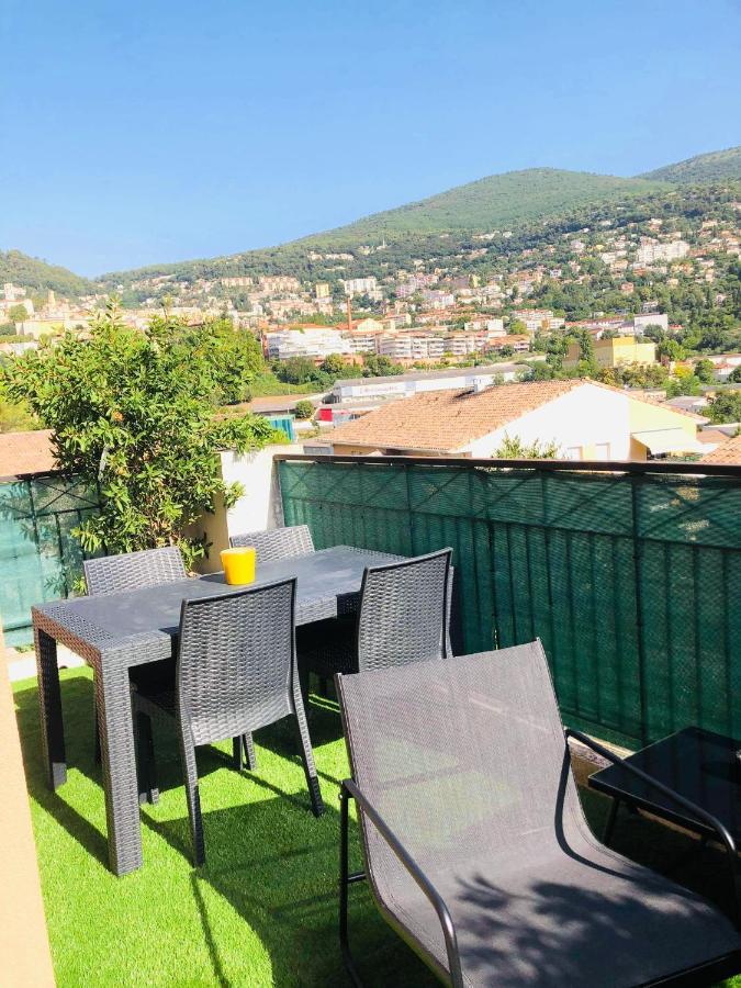 Les Jardins Des Senteurs - Appartement Prive Avec Piscine Et Parking Grasse Kültér fotó